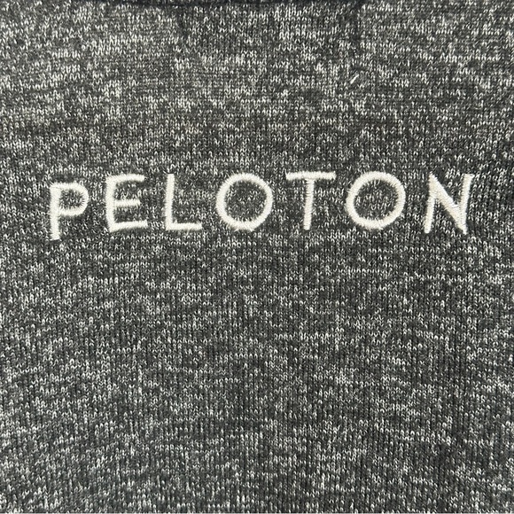 Peloton shirt, gray, size large, rayon/poly/spandex - Picture 5 of 8
